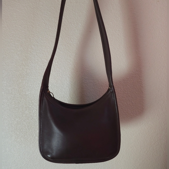 Coach Ergo Mini Zip Bag 9020 Brown Leather - Picture 2 of 9